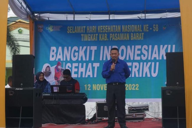 Memeriahkan HKN ke-58, Dinkes Pasbar Gelar Lomba Lagu Duet dan Donor Darah 
