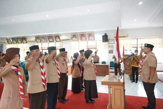 Rakercab Pramuka 0304 Tanah Datar Susun Program Pembinaan Generasi Muda 