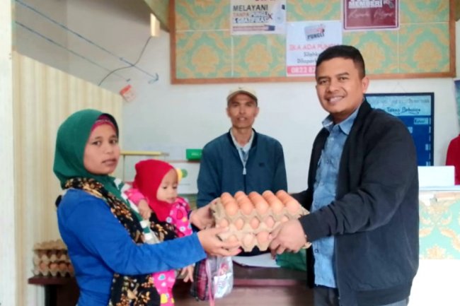 Pemerintah Nagari Talang Babungo Berinisiatif Berikan Makanan Tambahan Bagi Balita Stunting 