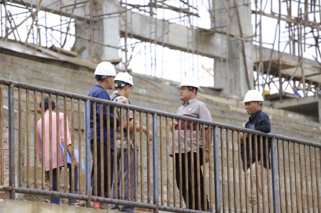 Komisi II DPRD Kota Solok Tinjau Progres  Sejumlah Pembangunan Infrastruktur