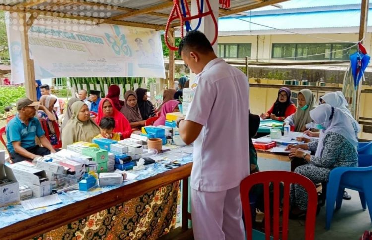 Hari Kesehatan Nasional (HKN) ke-58 Puskesmas Solok Selatan Berikan Pelayanan Langsung