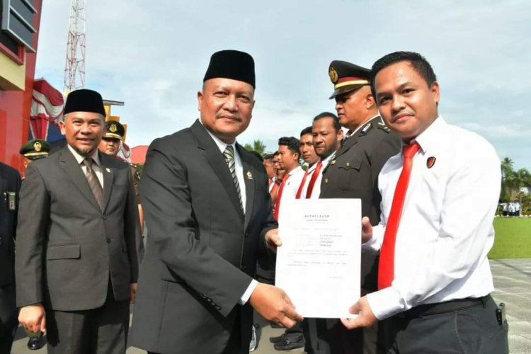 Ungkap Perampokan Emas, Pemkab Agam Beri Penghargaan Personil Polres Agam 