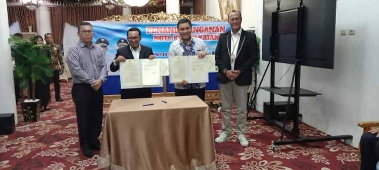 Pemkab Tanah Datar Tandatangani Kesepakatan Dengan DJPB Sumbar