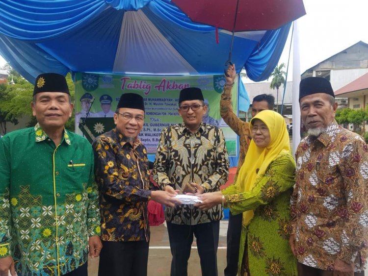 Wako Hendri Septa Berpesan Kepada Pengurus Muhammadiyah Ajak Peserta Muktamar Ke Padang