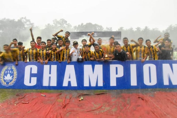 Bungkam PS. Gasliko, PSP U-17 Juara Soeratin 2022 Zona Sumatera Barat 