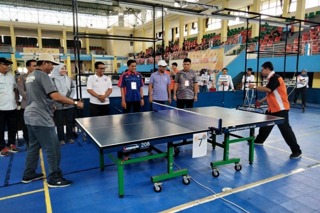 Kota Solok Tuan Rumah Kejurwil Tenis Meja Se- Sumatera 