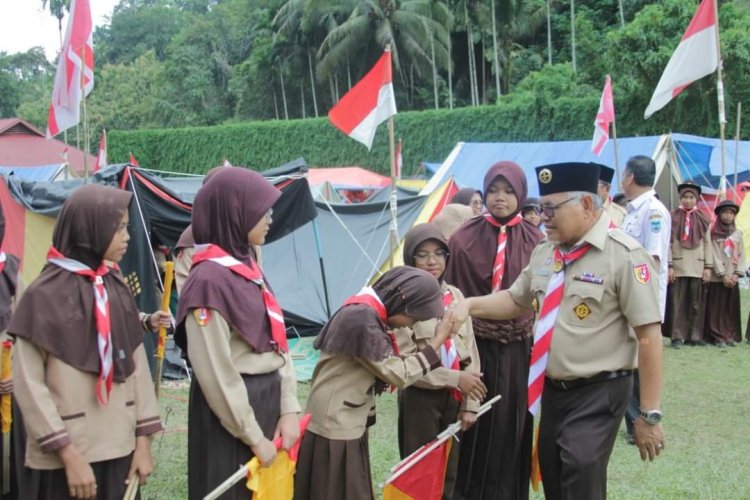 Kwartir Ranting Kecamatan Lembah Segar Adakan Jambore Pramuka Siaga