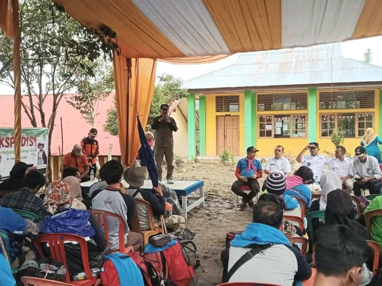 Camat Kuranji Yandra Sambut Kedatangan Tim XPDC Jalur Perjuangan Di Koto Sani