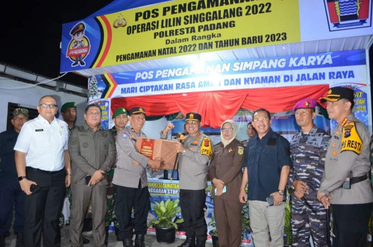 Ciptakan Situasi Kondusif Polda Sumbar Adakan Patroli Skala Besar Di Padang 