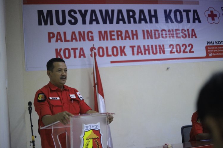 Yutris Can Dipercaya Pimpin PMI Kota Solok Untuk Kedua Kalinya