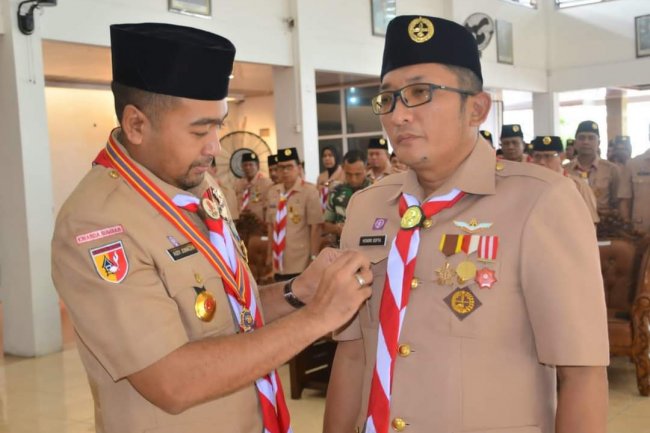 Ketua Kwarda 03 Sumbar Lantik Hendri Septa Sebagai Kamabicab 09 Padang