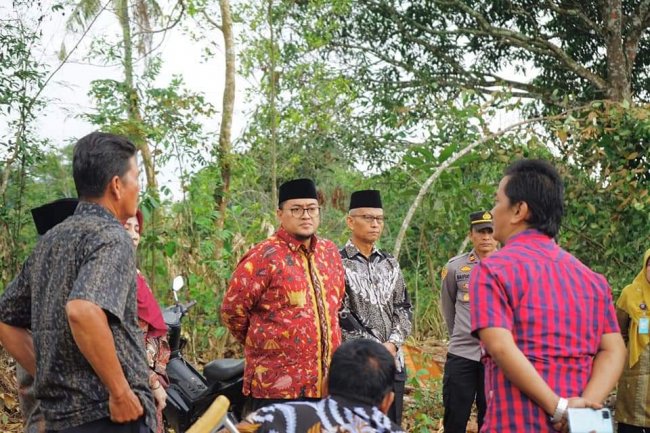 Wabup Richi: Dukung Pembangunan Ponpes Tahfizh Darul Ihsan Jorong Kinawai 