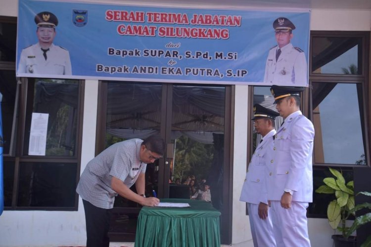 Andi Eka Putra Dilantik Wali Kota Sawahlunto Jadi Camat Silungkang 