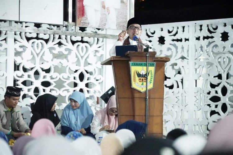 Hujan Tidak menghalangi Wirid BKMT Tanah Datar