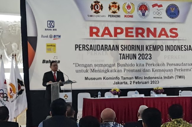 Rapernas Persaudaraan Shorinji Kempo Indonesia ( PERKEMI ) Diikuti Utusan 34 Provinsi 