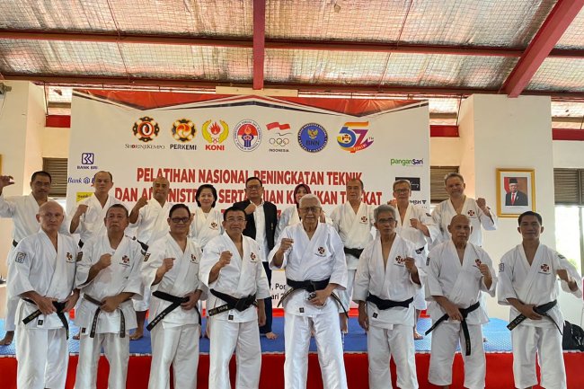 Persaudaraan Shorinji Kempo Gelar Pelatihan Teknik dan UKT Nasional