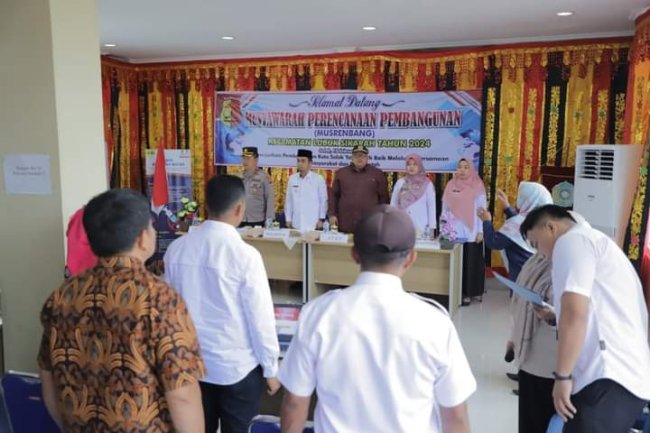 Anggota DPRD Kota Solok Hadiri Pembukaan Musrenbang Kecamatan Lubuk Sikarah