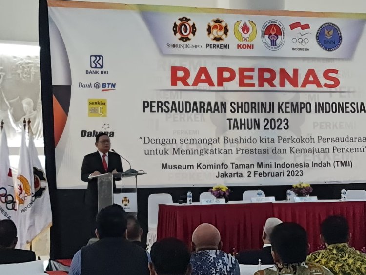 Rapernas Persaudaraan Shorinji Kempo Indonesia ( PERKEMI ) Diikuti Utusan 34 Provinsi 