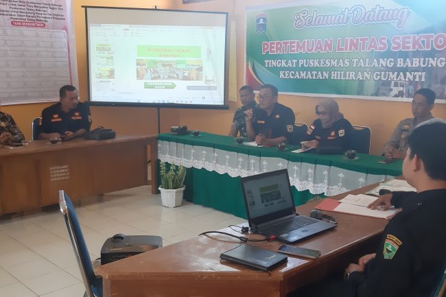 Puskemas Hiliran Gumanti Selenggarakan Loka Mini Lintas Sektor