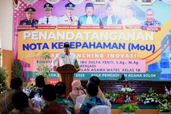 Wali Kota Solok Zul Elfian Umar Apresiasi Inovasi PA Kota Solok