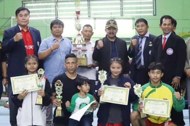  Kejuaraan Tinju Test Event Porprov Berakhir.  Padang Panjang Kantongi 9 Medali