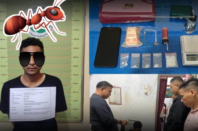 Diduga Pengedar Sabu, Supir di Pitalah Diamankan Tim Karanggo