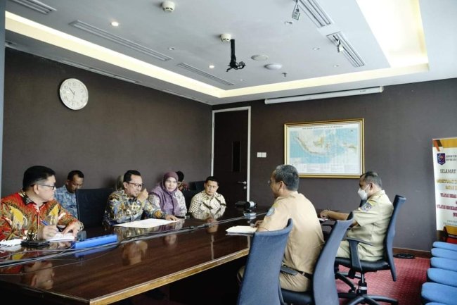 Terkait Batas Wilayah Bupati Eka Putra Datangi Kemendagri RI