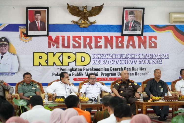 Musrembang RKPD: Pertumbuhan Ekonomi Tanah Datar Naik