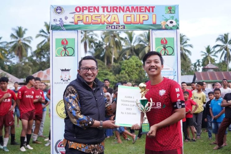 Lunang Sati Juarai Open Turnamen Poska Cup I Tahun 2023