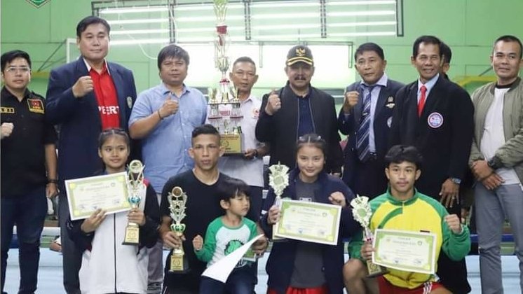 Kejuaraan Tinju Test Event Porprov Berakhir.  Padang Panjang Kantongi 9 Medali