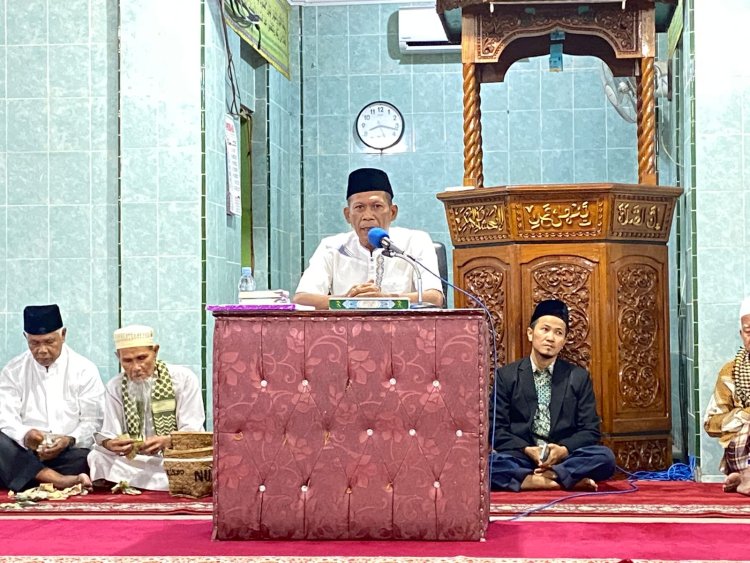 Wakil Ketua DPRD Kota Solok Efriyon Coneng Ajak Pengurus Masjid Fungsikan Baitul Mal