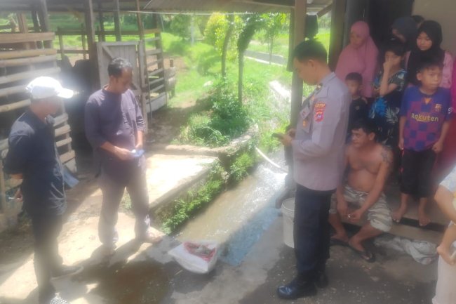 Geger, Sesosok Mayat Bayi Perempuan Dibungkus Karung  Ditemukan di Bandar Guk Rantau Nagari Kotobaru, Kabupaten Solok 