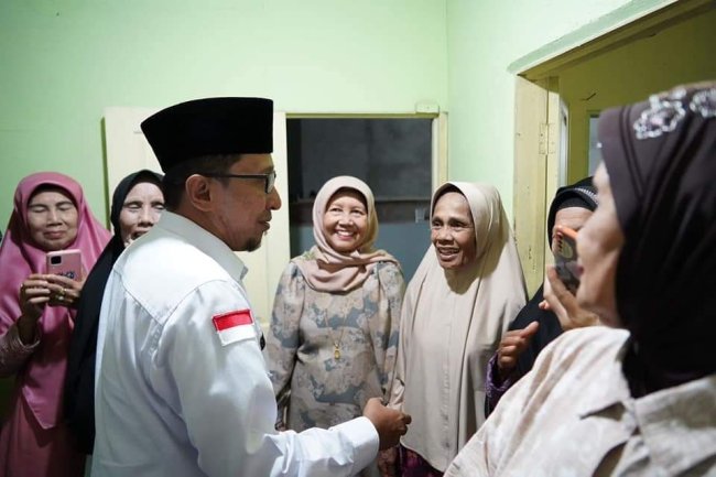 Bupati Eka Putra Hadiri Wirid Agama Suku Caniago