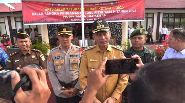 Polres Pariaman Gelar Apel Operasi Ketupat Tahun 2023