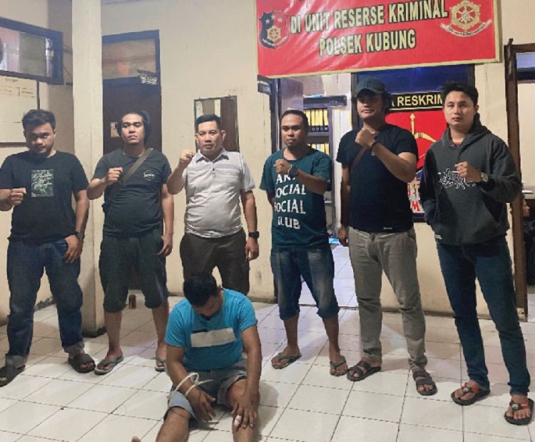 Warga Gantung Ciri, Tersangka Pelaku Narkoba Ditangkap Polisi di Sawah Sudut Selayo