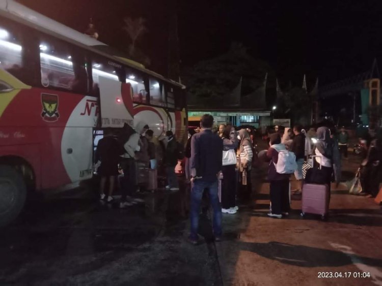 Pemko Padang Panjang Fasilitasi Mama Papa Mudik 