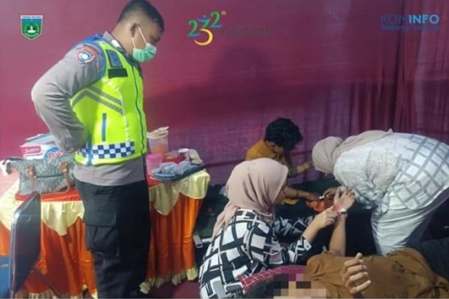 Posyankes Dinas Kesehatan Padang Panjang Tangani  17 Kasus Lakalantas