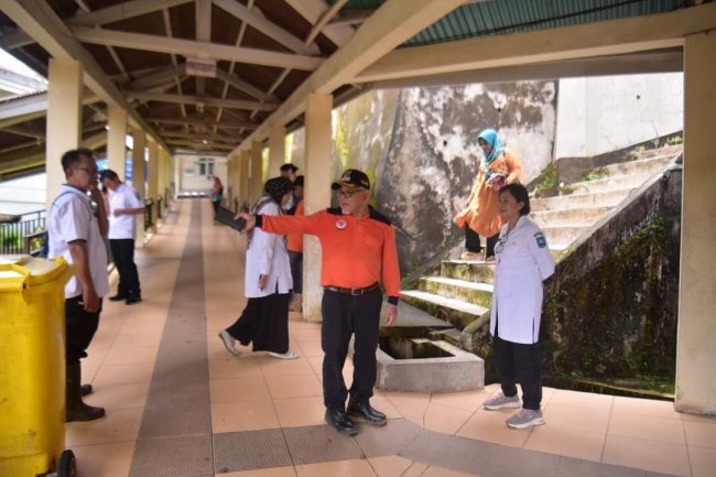 RSUD Kota Sawahlunto Kena Longsor