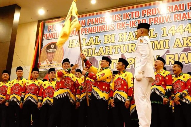 Eddy Tanjung Kembali Pimpin IKTD Provinsi Riau Periode 2022-2027