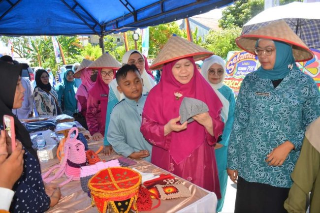 Target Juara, TP-PKK Bungo Pasang Wakili Kota Padang Lomba Tingkat Sumbar 2023