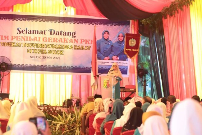 Kelurahan Sinapa Piliang Dikunjungi Tim Penilai PKK Berprestasi Tingkat Sumatera Barat
