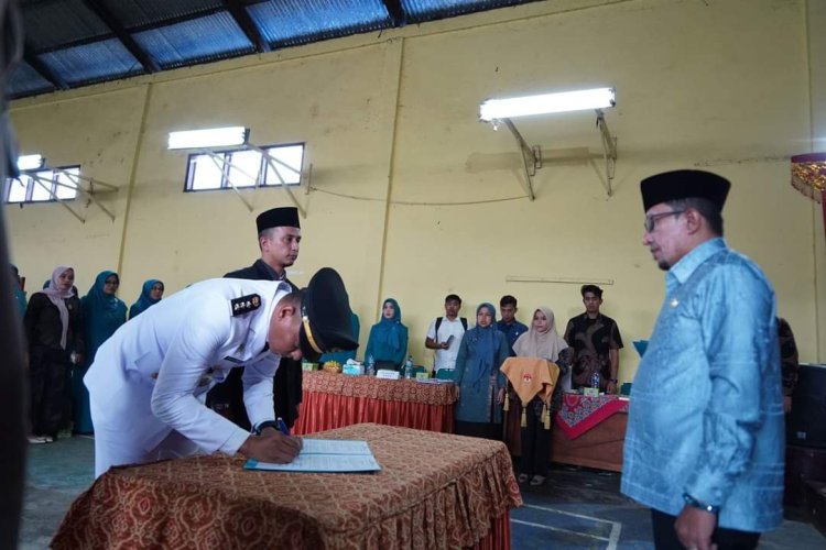 Khiarunnas Jabat Camat Kecamatan Salimpauang 