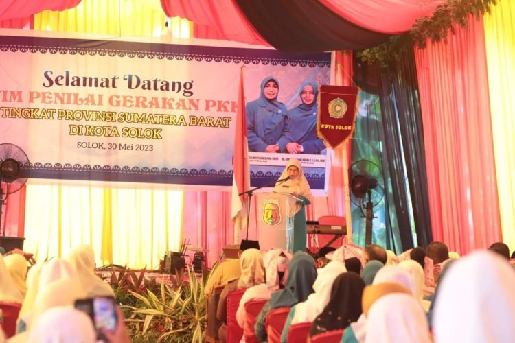 Kelurahan Sinapa Piliang Dikunjungi Tim Penilai PKK Berprestasi Tingkat Sumatera Barat