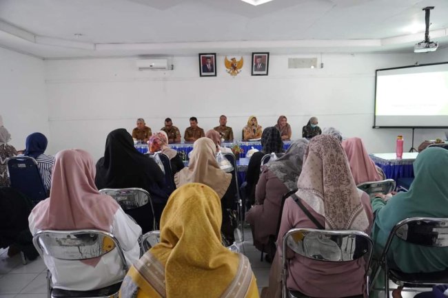  Puskesmas Busur Gelar Rapat P4K