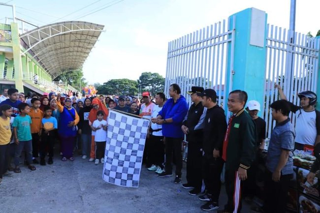 HUT Koperasi Nasional Ke 76  Tingkat Kota Solok Meriah