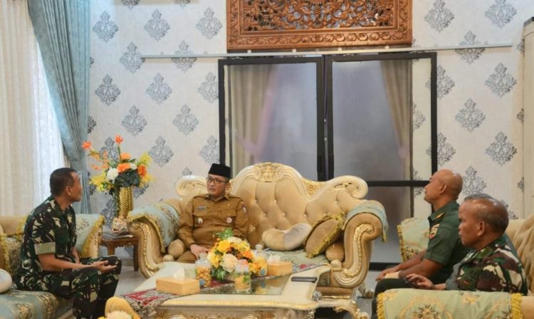 Dirdiklat Pusterad FX Giyono Melakukan Kunker Di Kota Padang 