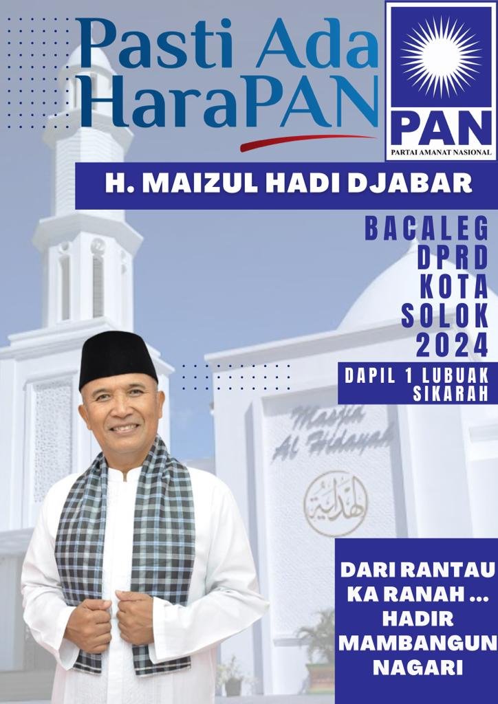 H. Maizul Adi Djabar, Ketua KBKS Bulatkan Tekad Ikuti Kompetisi Caleg DPRD Kota Solok