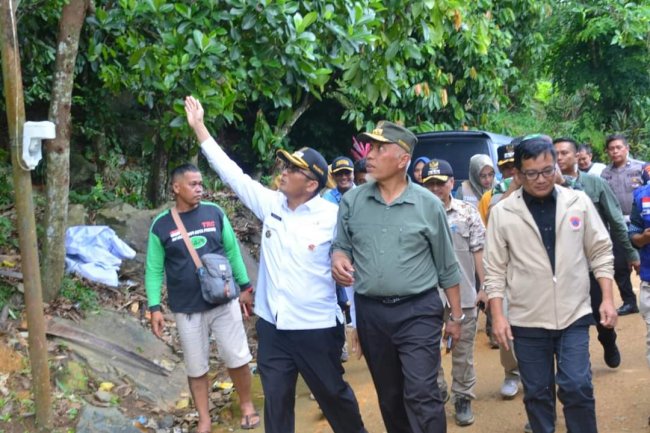 Sestama BNPB Kunjungi Kota Padang