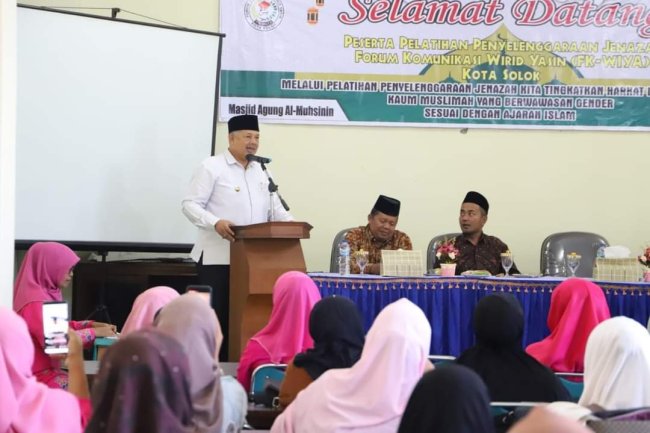  FK-WIYA Kota Solok Selenggarakan Pelatihan Penyelanggara Jenazah