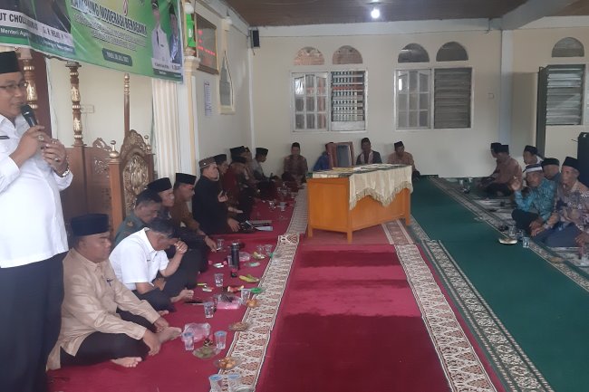 Sianggai Anggai Kampung Moderasi Beragama Kecamatan Hiliran Gumanti 